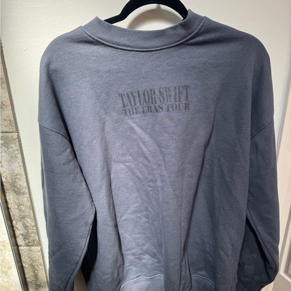 Taylor Swift The Eras Tour Charcoal Crewneck Sweater